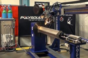 Plasma Welding Lathe with Video Monitoring