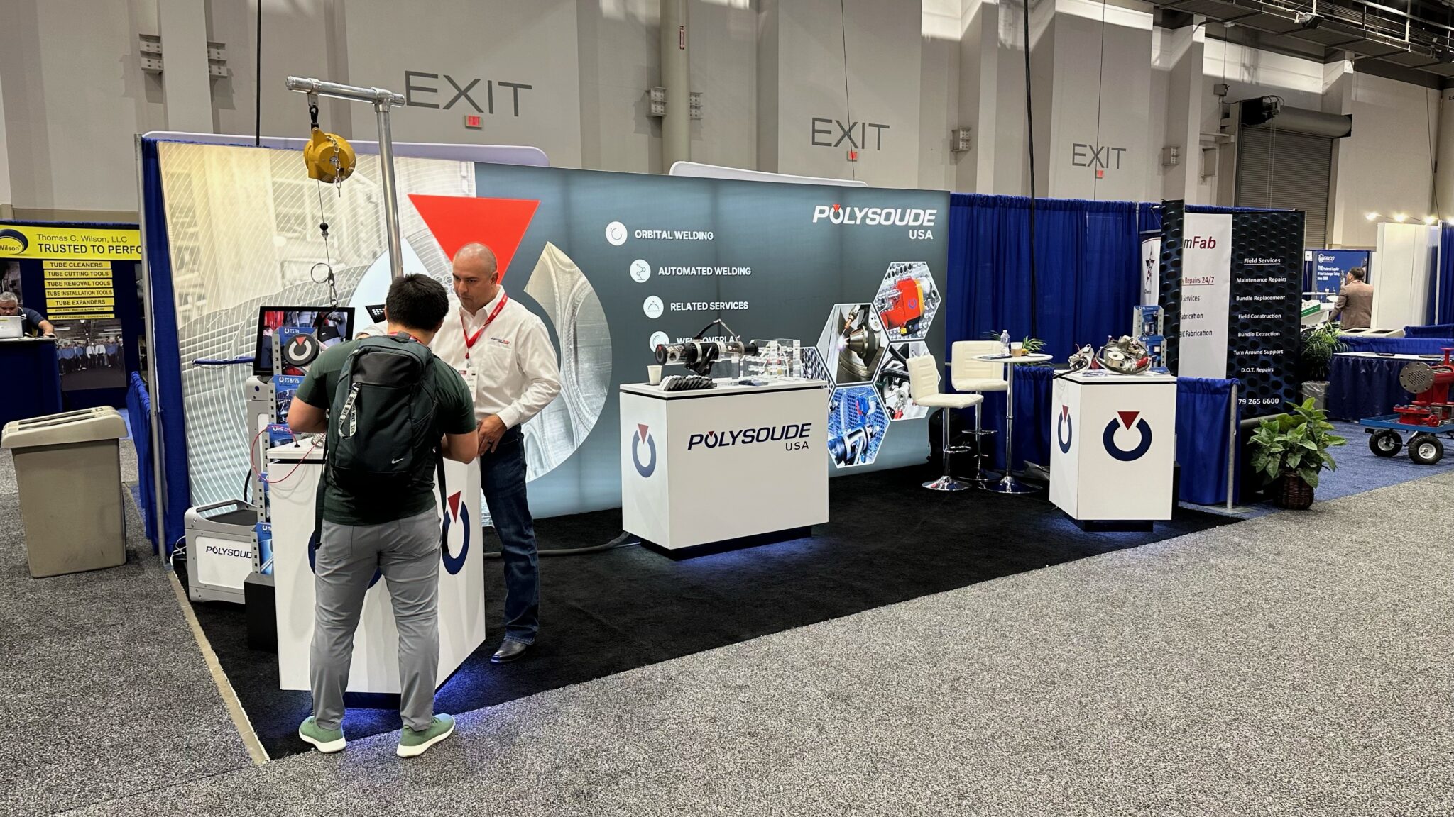 Polysoude at heat Exchanger World 2024